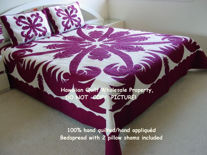 Queen bedspread<br> 2 pillow shams included<br>(Standard Materials)