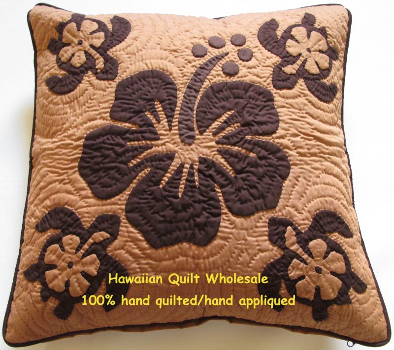 Hibiscus-Sea Turtles-DBT<br>2 pillow covers