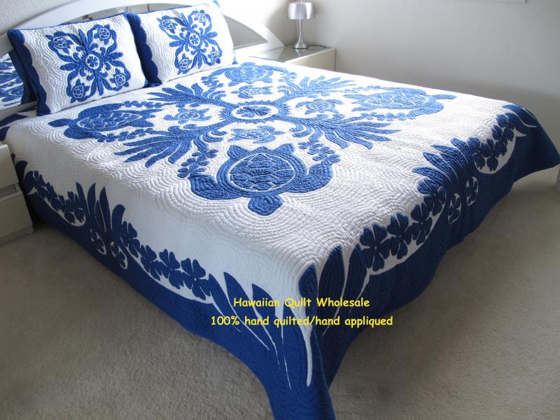 Sea Turtles-Ilima-B<br>2 pillow shams included<br><font color=red>Super Fine Materials</font>