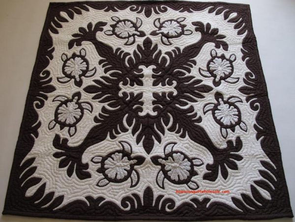 Sea Turtles Hibiscus Wall Hanging BRW
