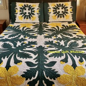 Hibiscus 2 Pillow Shams BGYE