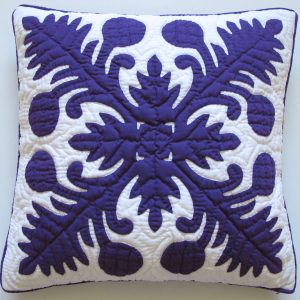 Breadfruit Pillow Cover Purple