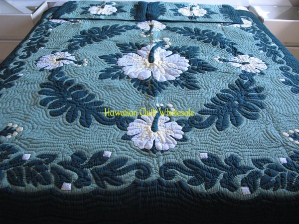 Hibiscus 2 Pillow Shams BGCG