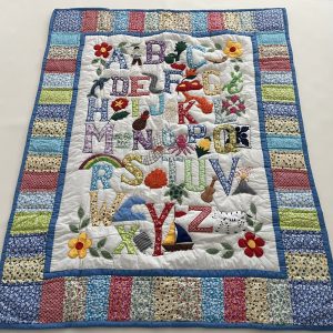 Hawaiian Style ABC Blanket MB