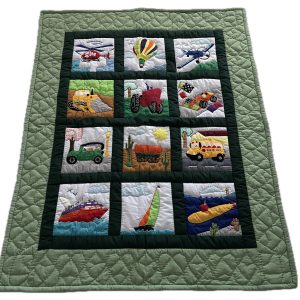Transportations Baby Blanket CG