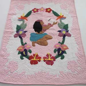 Hula Dancer-Ipu Baby Blanket LP