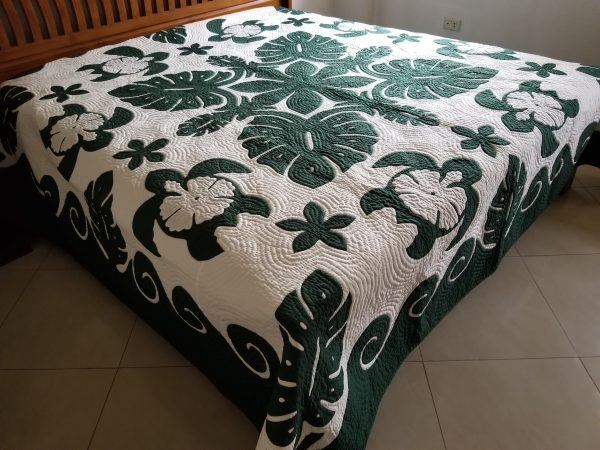 Hibiscus Monstera Turtles BG - Image 2