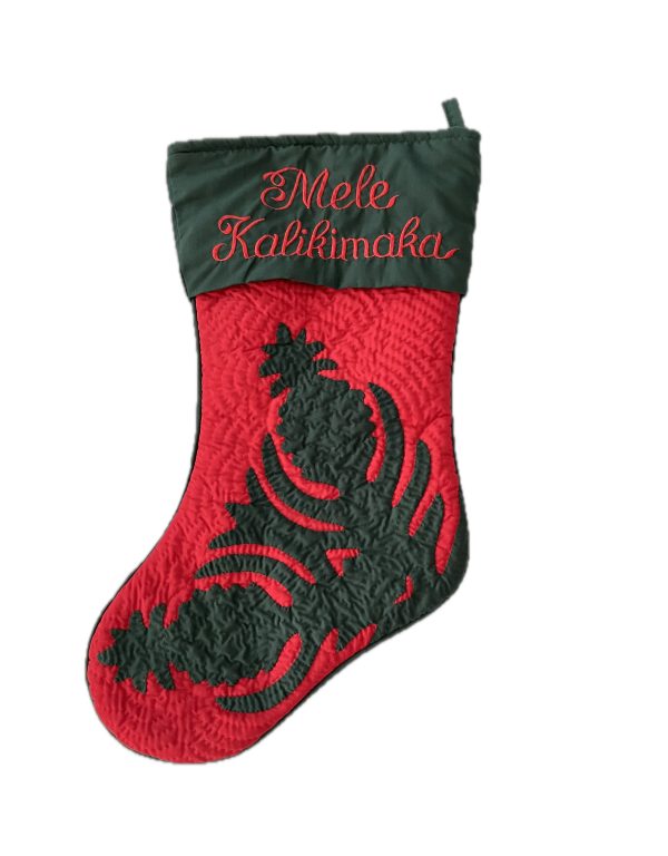 Pineapple Stocking BGRED1