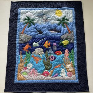 Under the Sea Baby Blanket NB