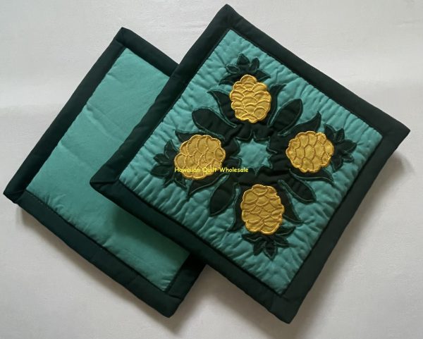 Pineapple 2 Pot Holders BGYA
