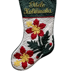 Hibiscus Stocking GRY