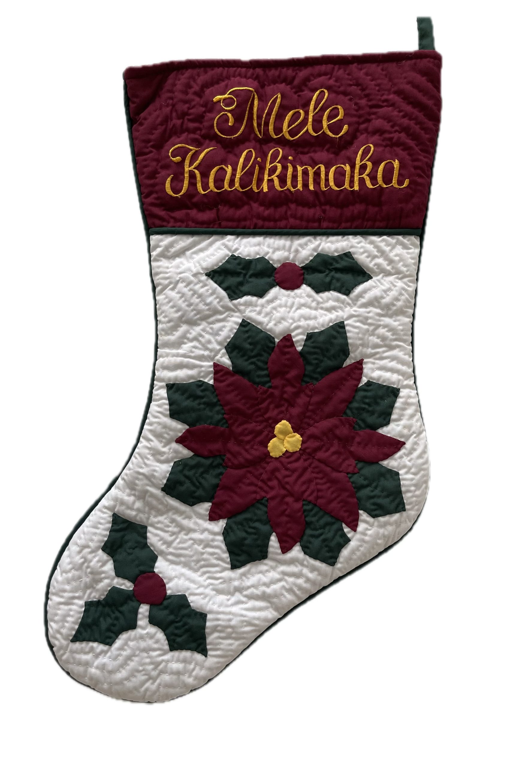 Poinsettia Stocking M