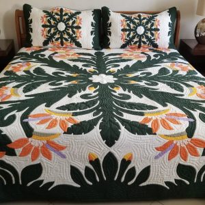 Birds of Paradise Pillow Shams BGO